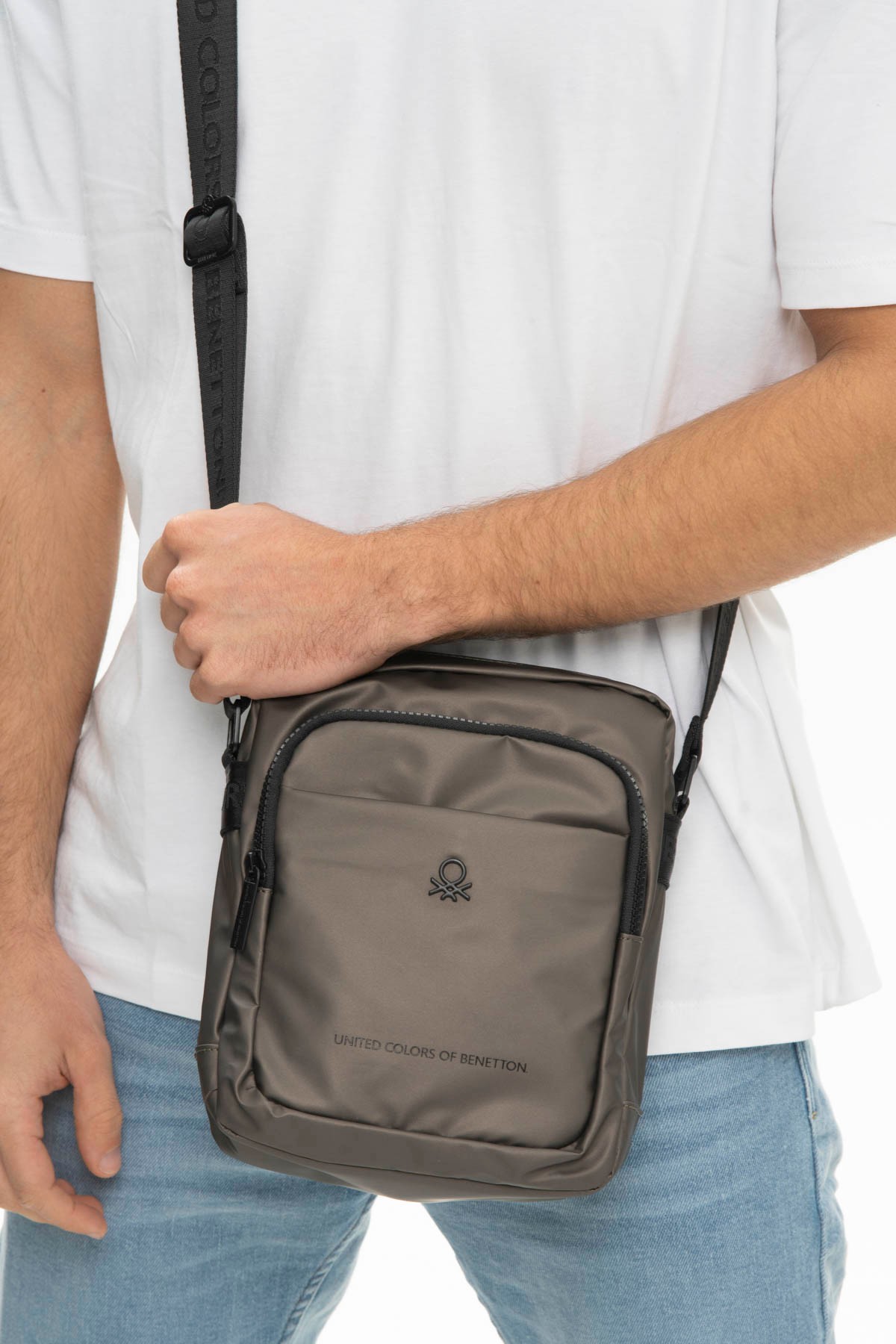 Benetton 541 Erkek Çanta - Haki