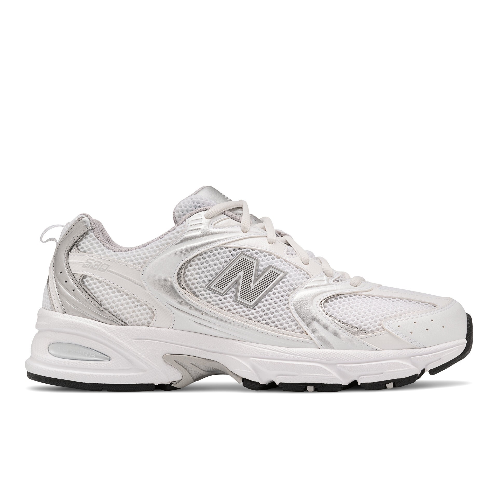New Balance 530 Unisex Ayakkabı - BEYAZ-GÜMÜŞ