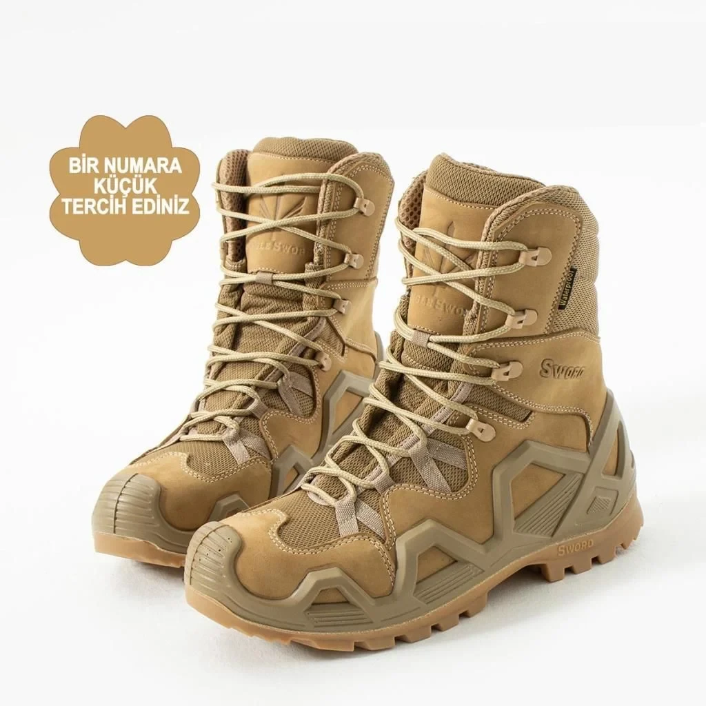Single Sword SS603 Uzun Bilek Taktik Outdoor Bot – Destekli Bilek, Kaymaz Dişli Taban, Dayanıklı Saya