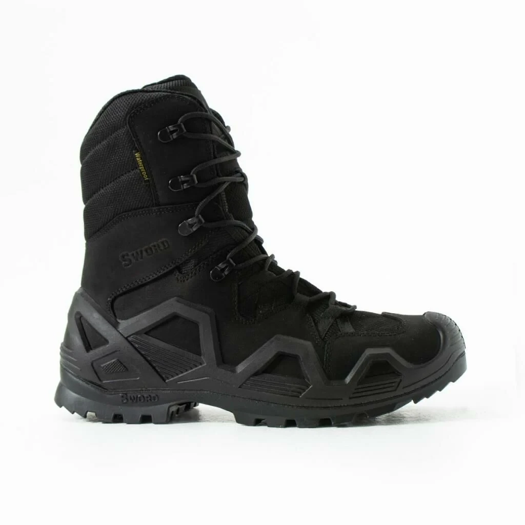Single Sword SS603 Uzun Bilek Taktik Outdoor Bot – Destekli Bilek, Kaymaz Dişli Taban, Dayanıklı Saya - SİYAH