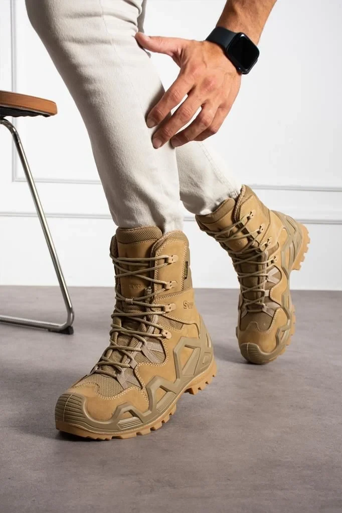 Single Sword SS603 Uzun Bilek Taktik Outdoor Bot – Destekli Bilek, Kaymaz Dişli Taban, Dayanıklı Saya
