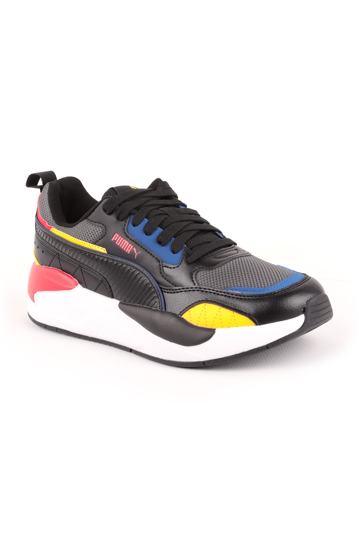 PUMA 373108 X-RAY 2 SQUARE SPOR AYAKKABI - - SİYAH-SARI