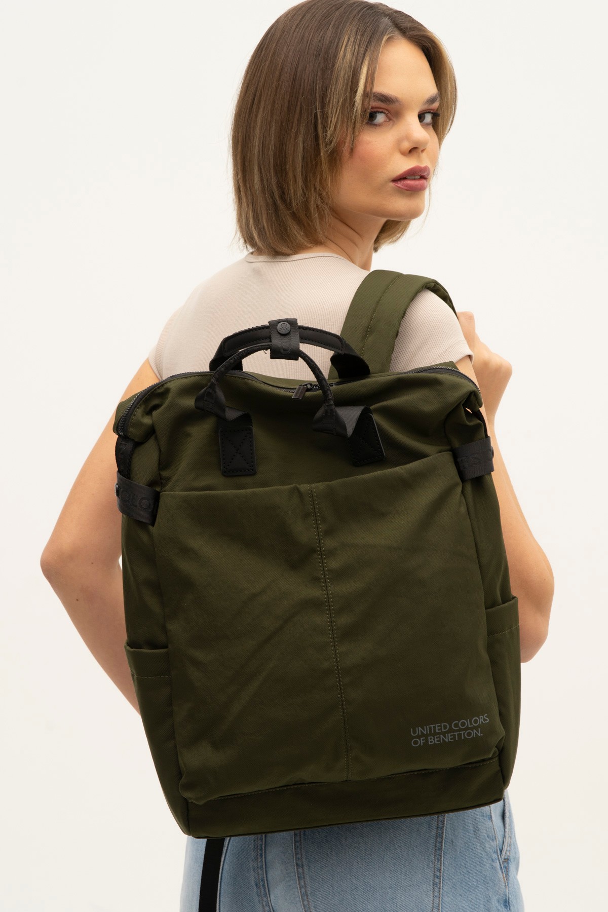 Benetton 1269 Seyahat Çantası GRİ