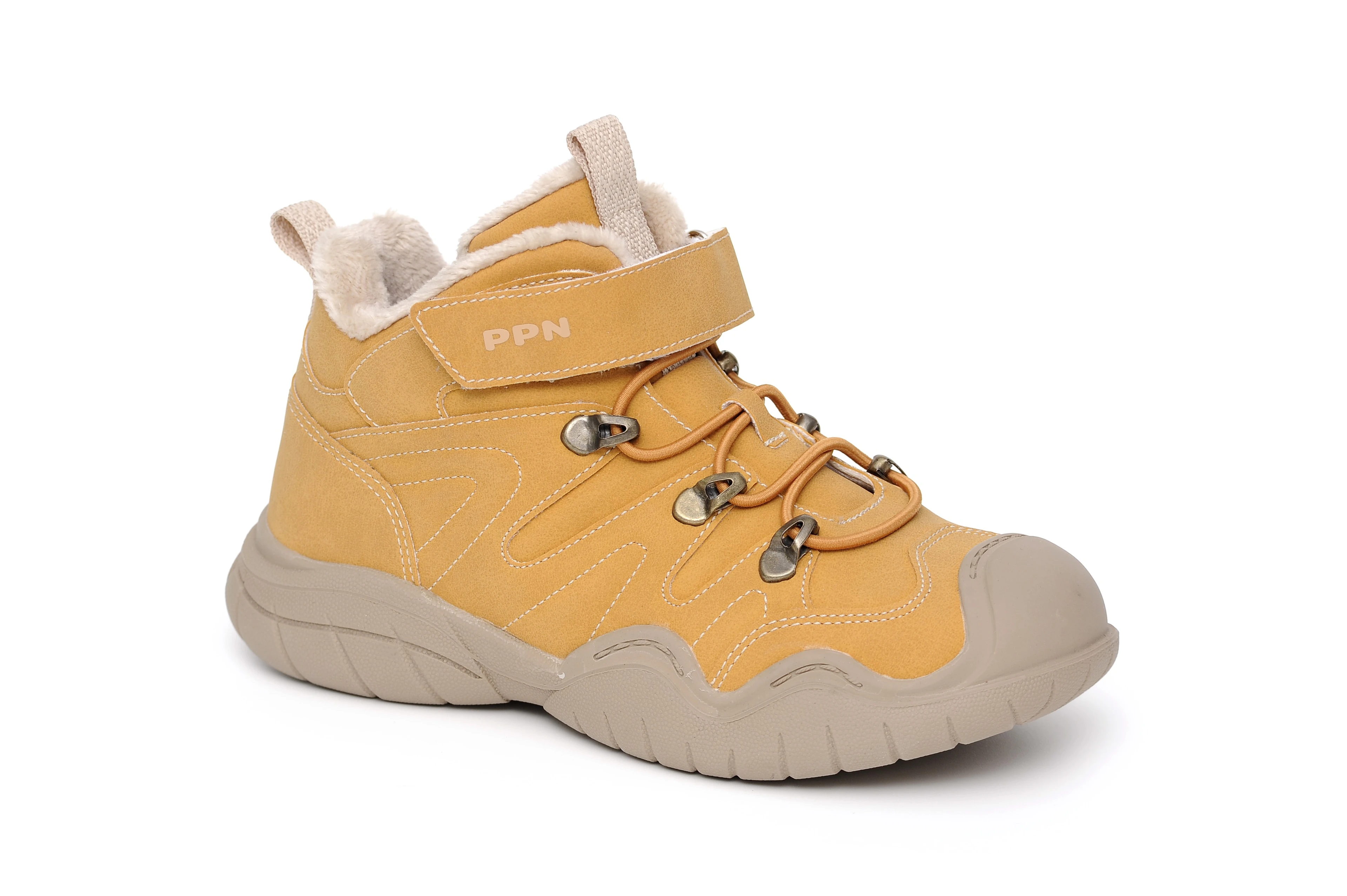 Pepino 2090 Çocuk Kışlık Bot | Kürklü Astar, Cırt Cırt, Kaydırmaz Kalın Taban - TABA