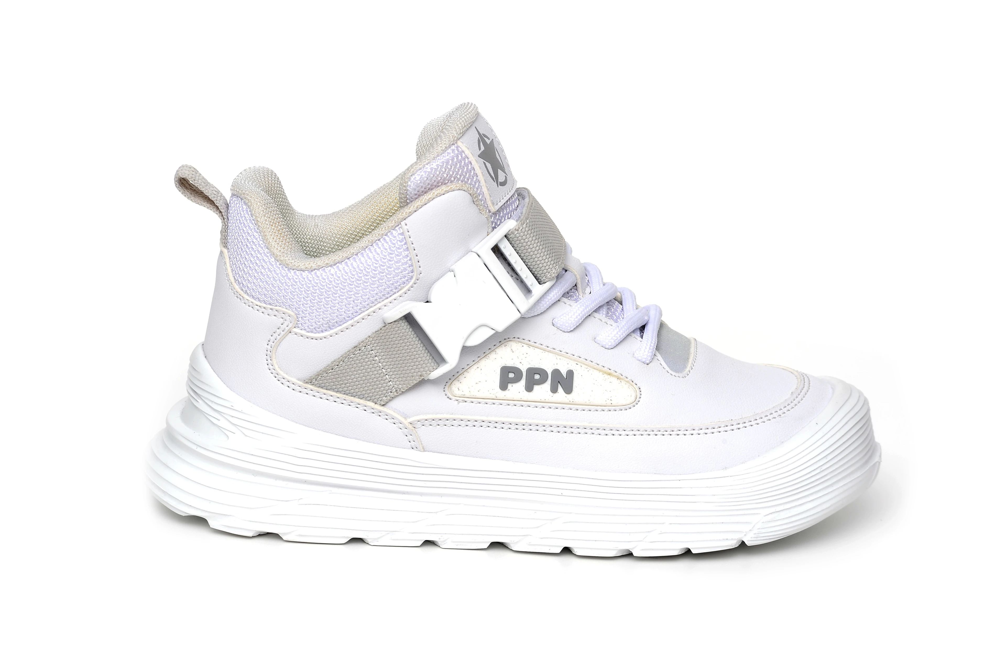 Pepino 2036 Çocuk Yüksek Bilek Spor Bot | Tokalı Cırtlı, Kaydırmaz Hafif Taban