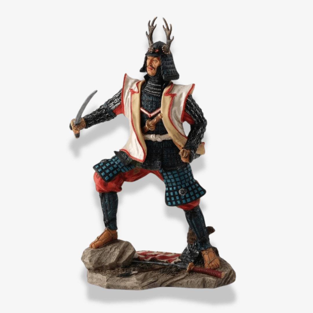 Samuray - Geyik Miğferli - Yenilmez Savaşçı -General Honda Tadakatsu - 25 cm