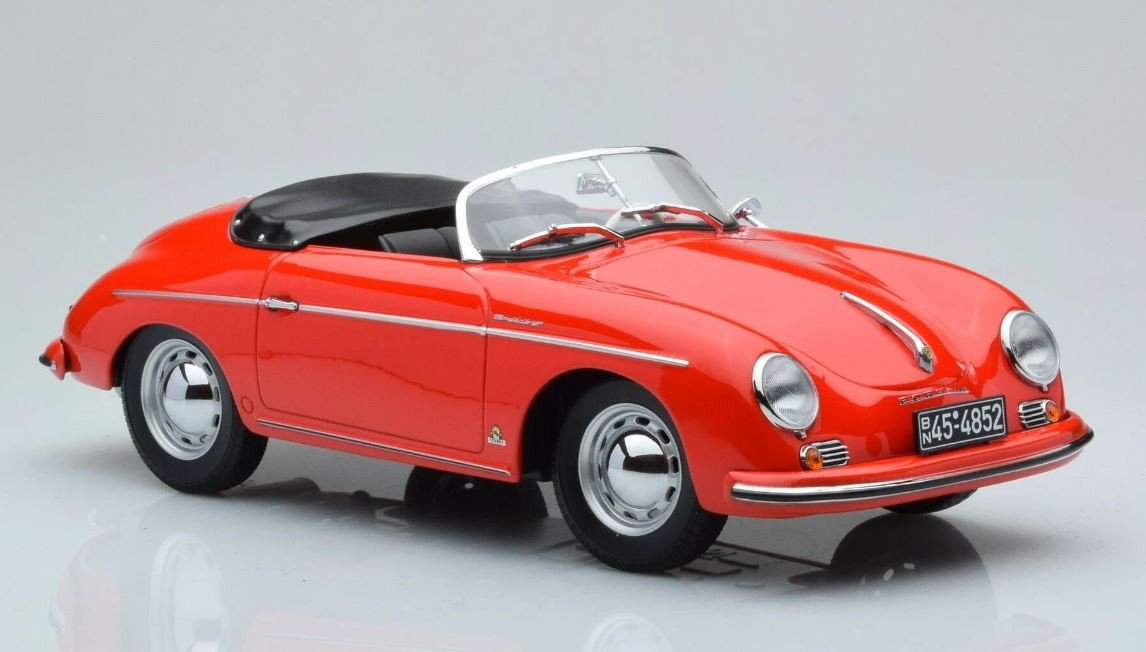 1954 Porsche 356 Speedster Kırmızı