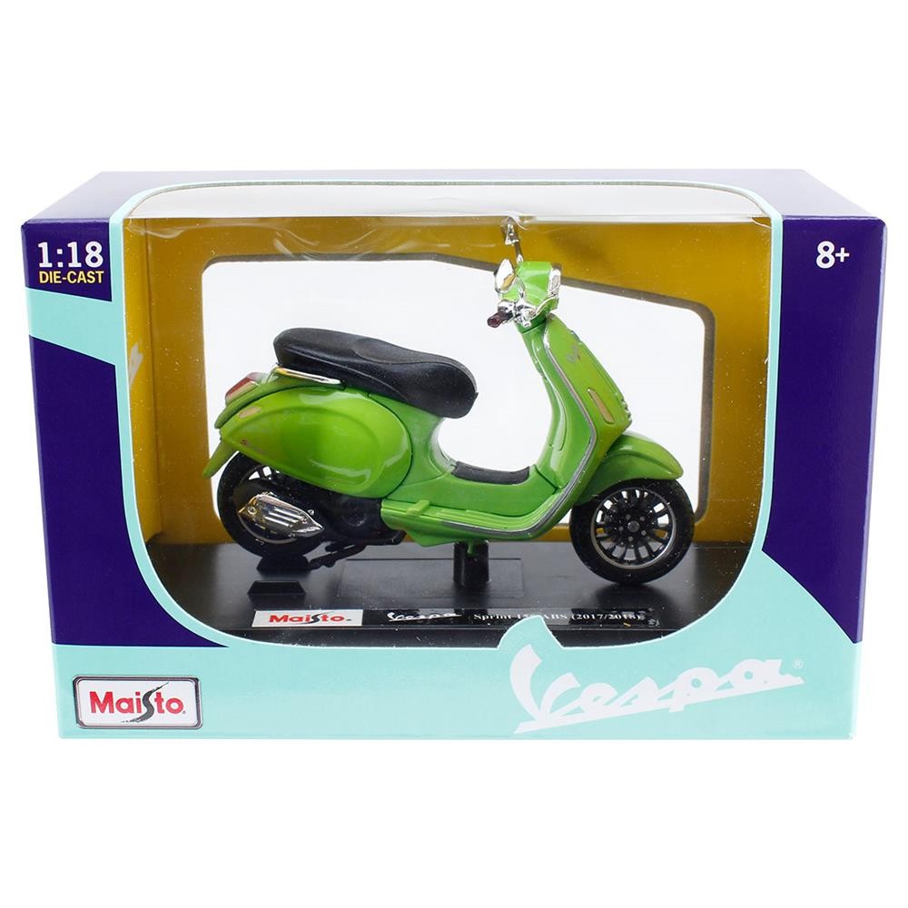 2017 Vespa Sprint 150 ABS  - Ölçek : 1/18