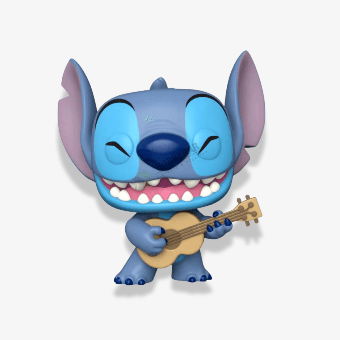 Disney - Deluxe Stitch With Ukelele  (25.5 cm)