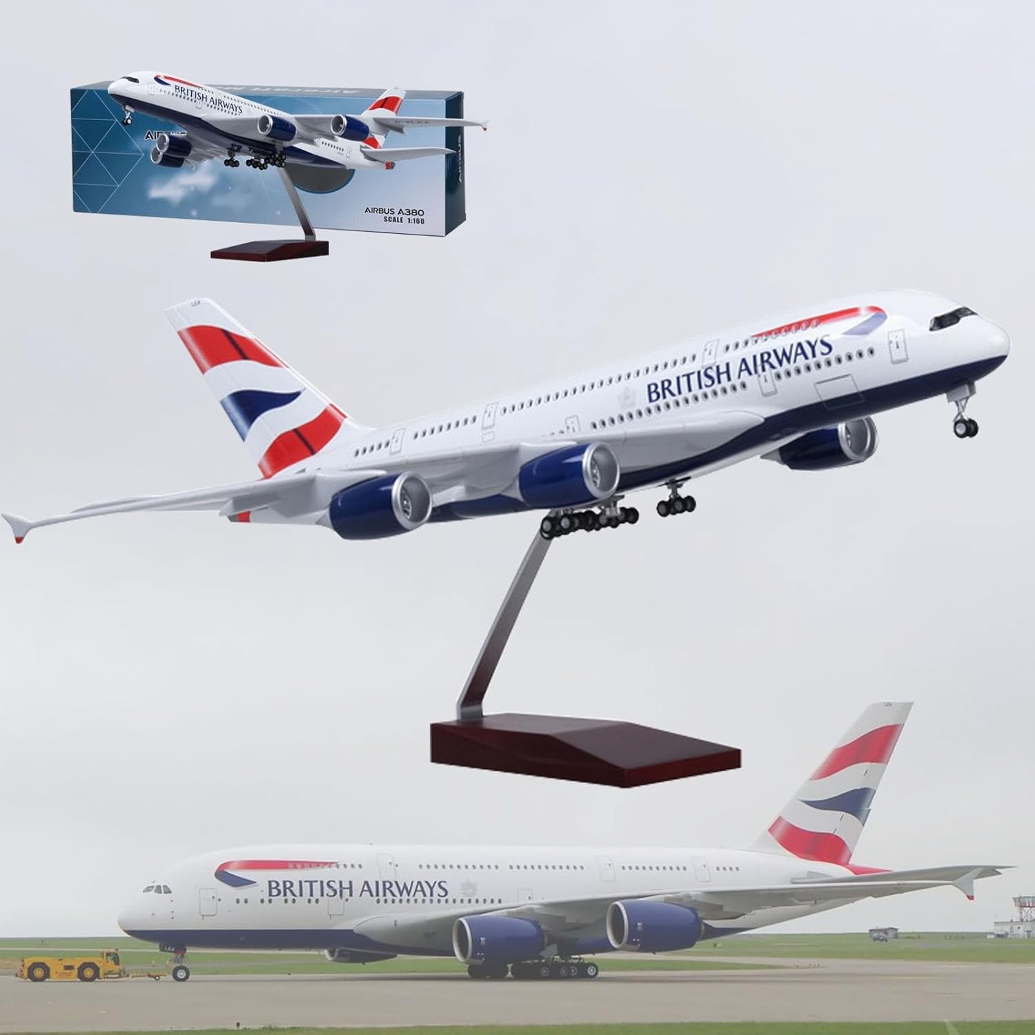 British Airways A380 - 36cm