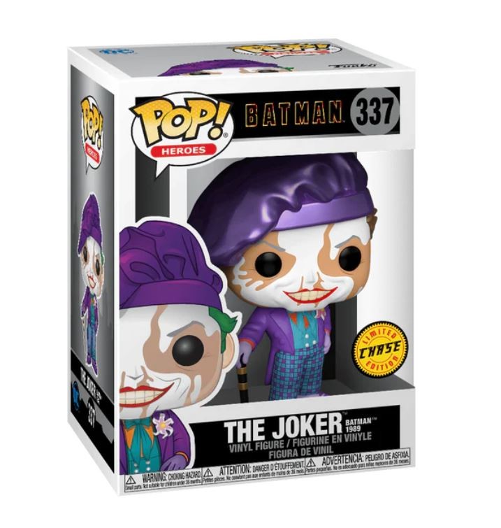 DC Heroes: Batman 1989-Joker w/Hat w/ith Chase