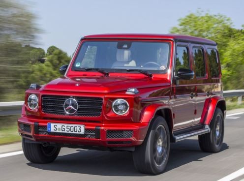 2019 Mercedes Benz G Class - Ölçek : 1/25