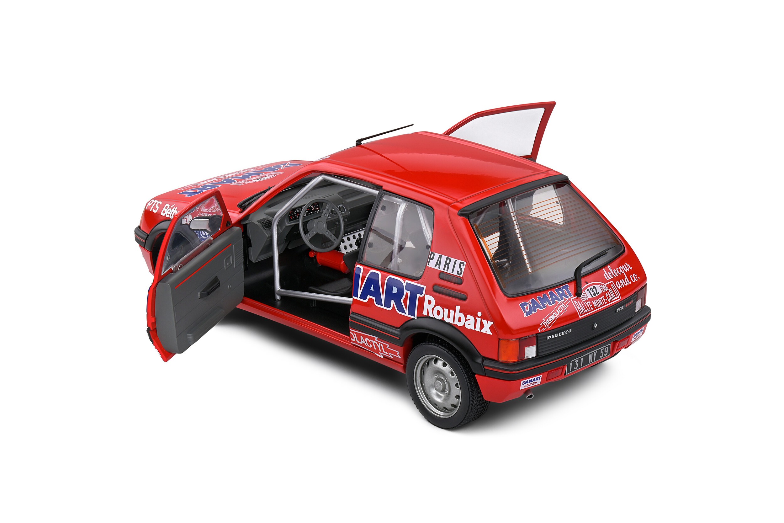 1986 Peugeot 205 GTI - Rallye Monte Carlo - #132 Delecour / Pauwels