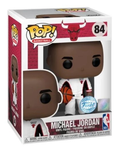 NBA - Bulls White Warmup - Michael Jordan 