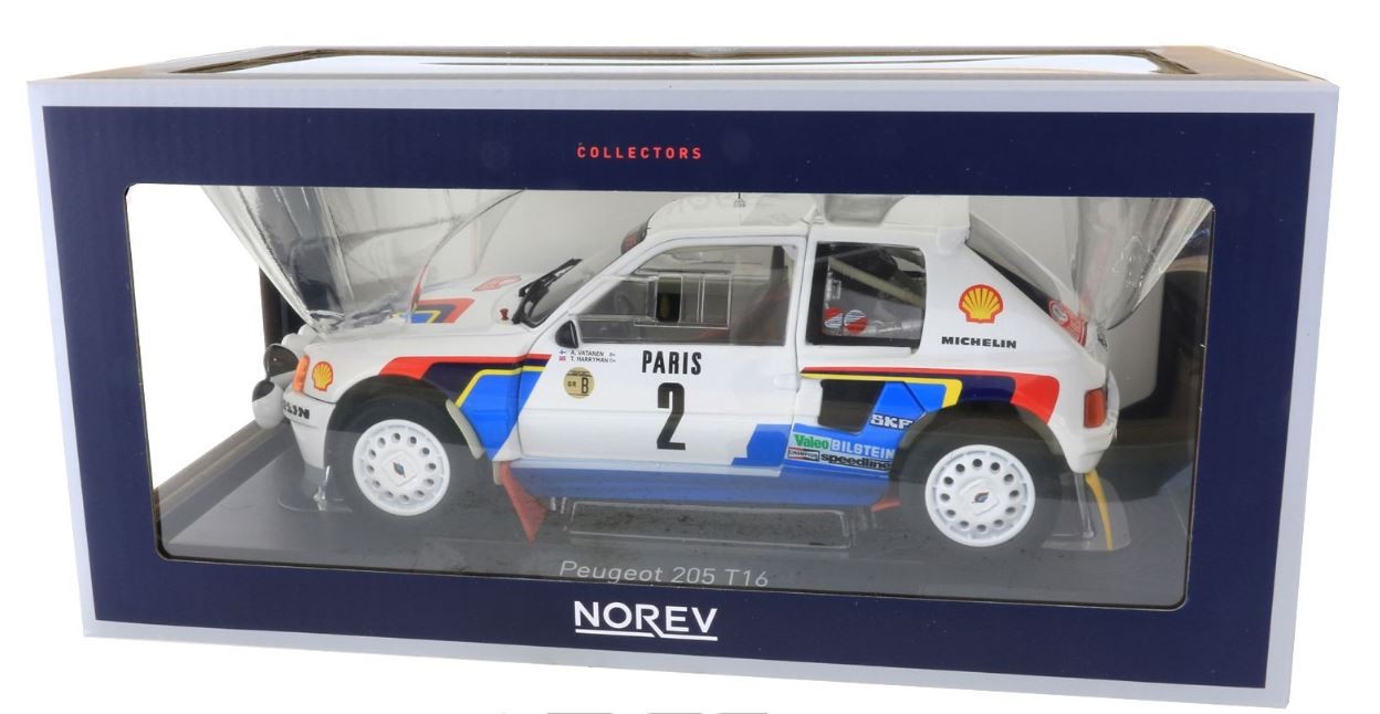 1985 Peugeot 205 T16 - Monte Carlo Rally - #2 Ari Vatanen