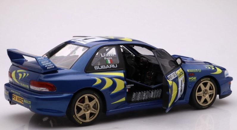 1997 Subaru Impreza S28 Rally Monte Carlo P.Liatti