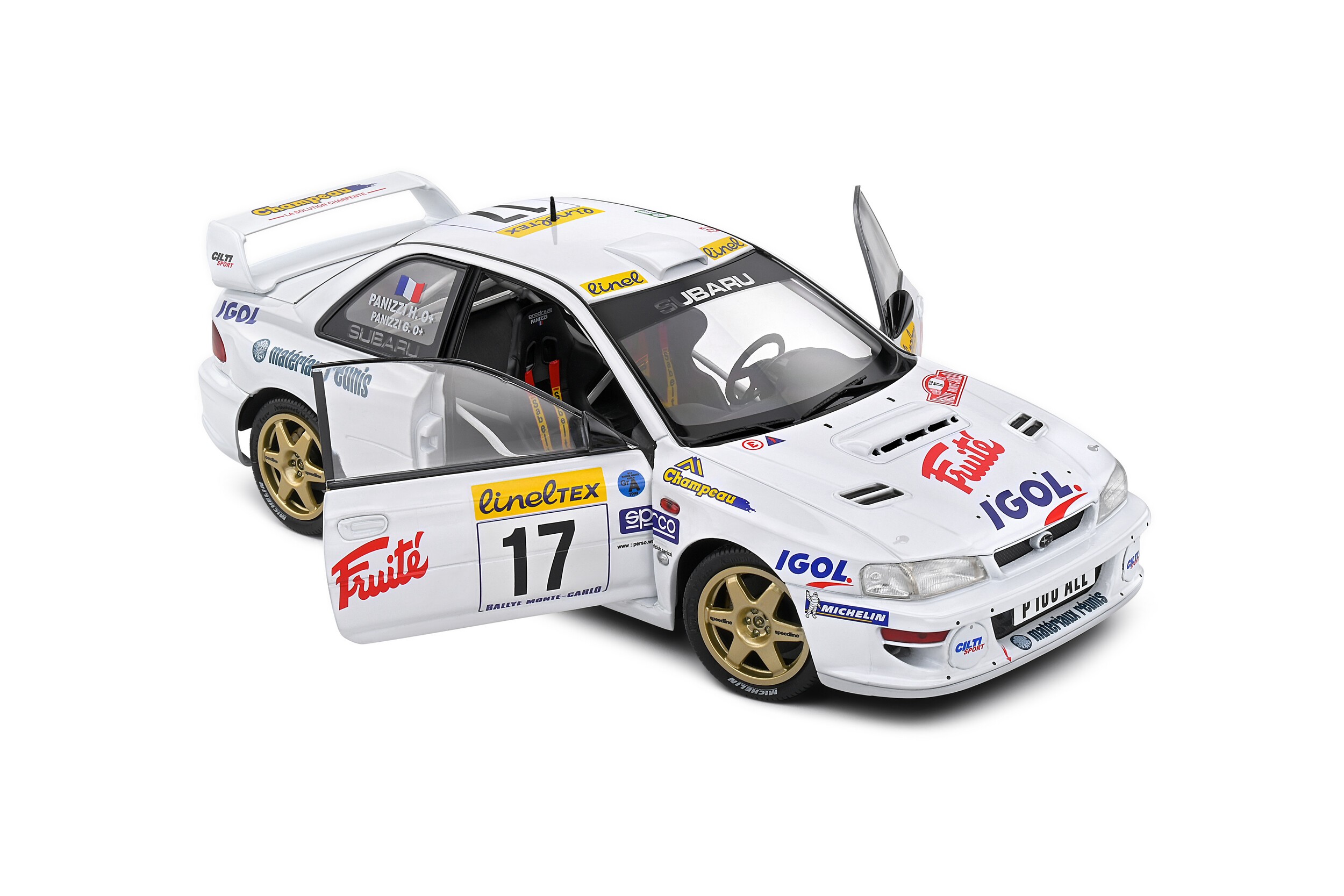 1999 Subaru Impreza S5 WRC 99 22B - Rallye Montecarlo