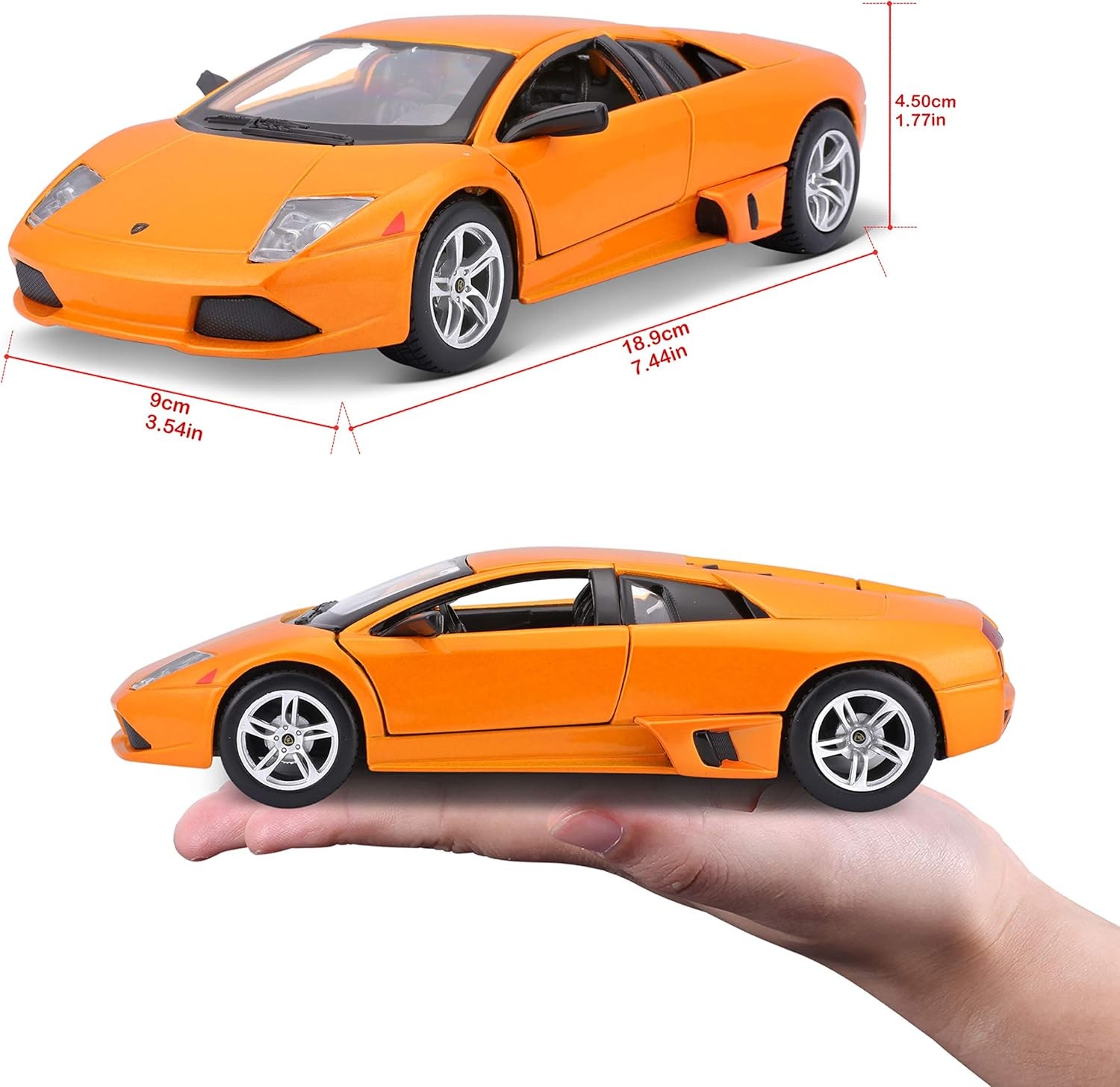 2007 Lamborghini Murcielago LP 640 - Ölçek : 1/24