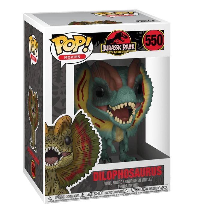 Movies - Jurassic Park - Dilophosaurus