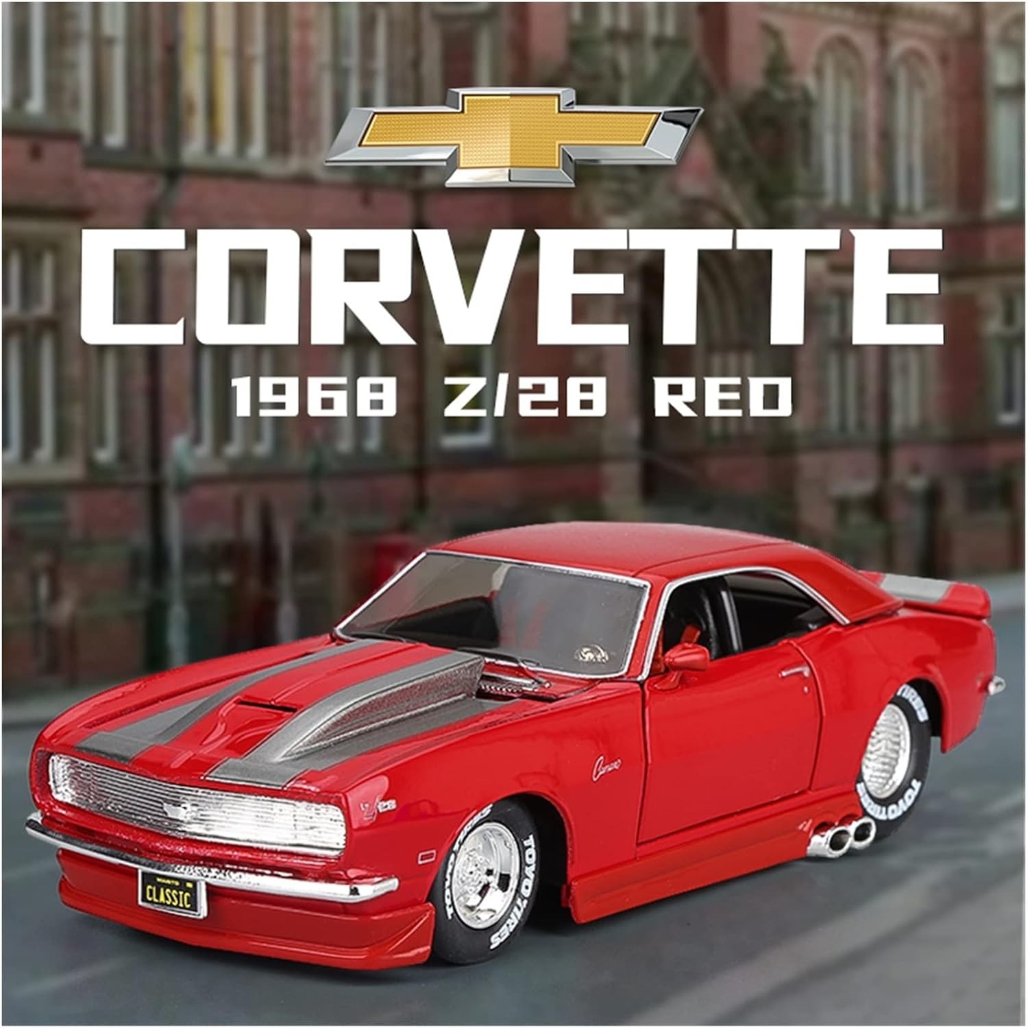 1968 Chevrolet Camaro Z/28 - Ölçek : 1/24