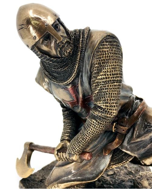 Baltalı Tapınak Şövalyesi - Orta Çağ - 18 cm