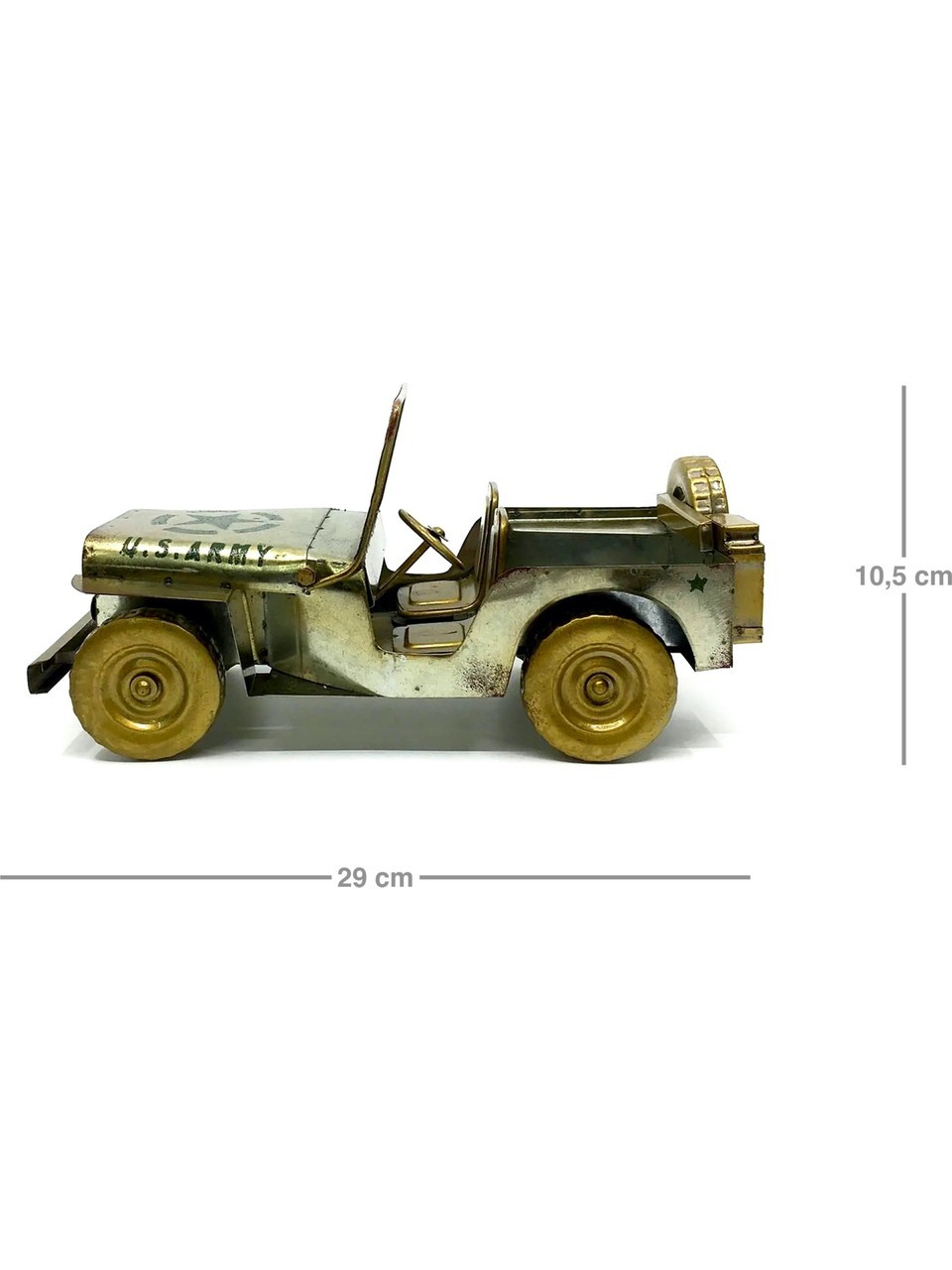 Willys MB Amerikan Askeri Jeep II.Dünya Savaşı - 29 cm