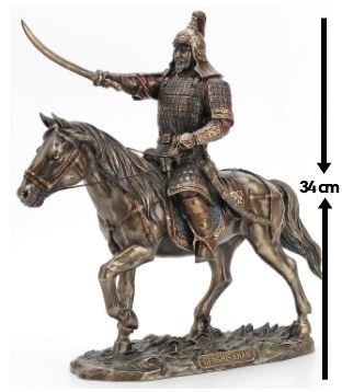 İmparator Cengizhan - 34 cm ( Büyük Boy )