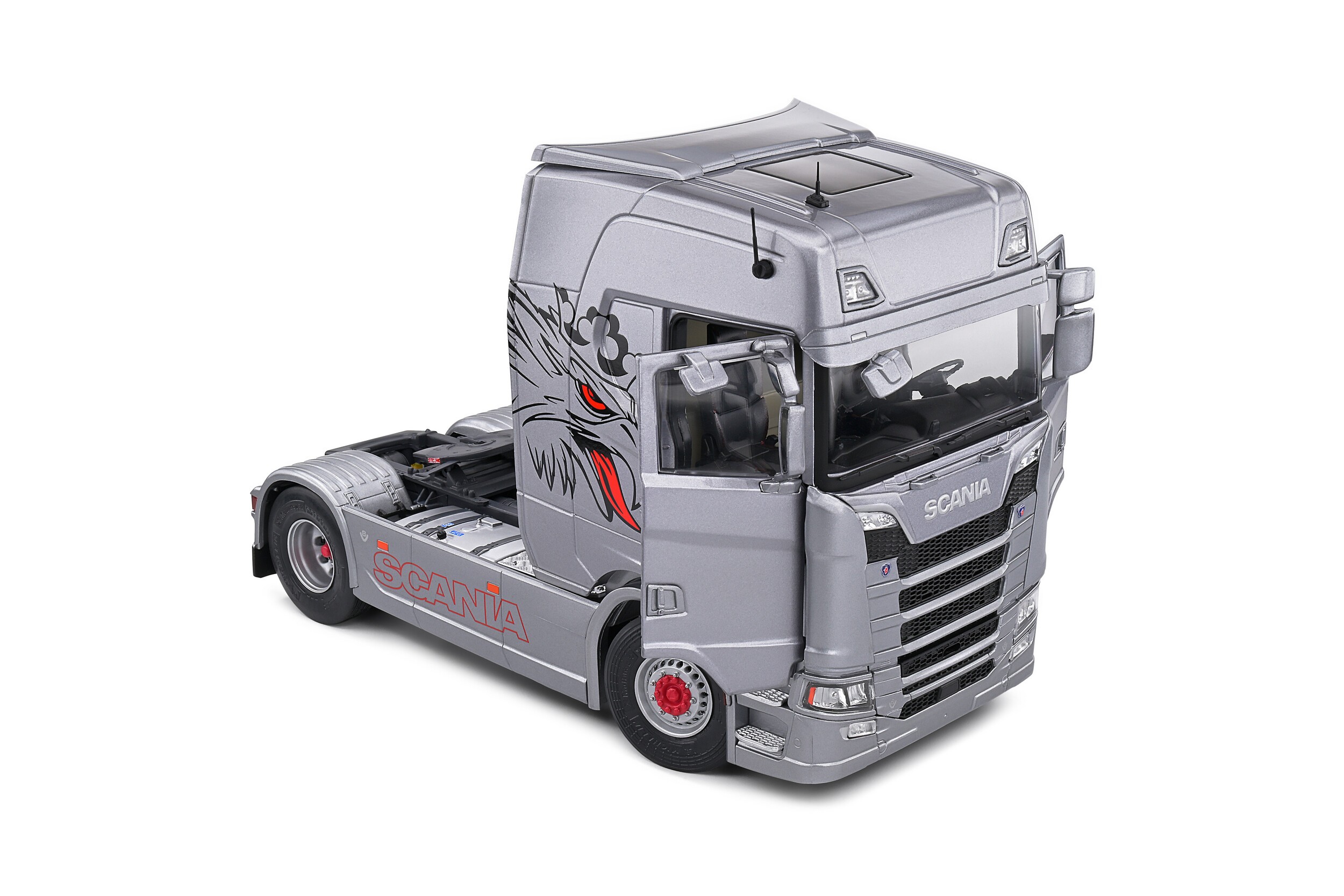 2023 Scania 580S + Maersk Container Trailer 80 cm - Ölçek : 1/24