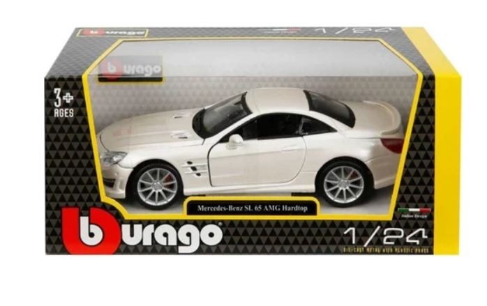 2012 Mercedes Benz SL 65 AMG Hardtop - Ölçek : 1/24