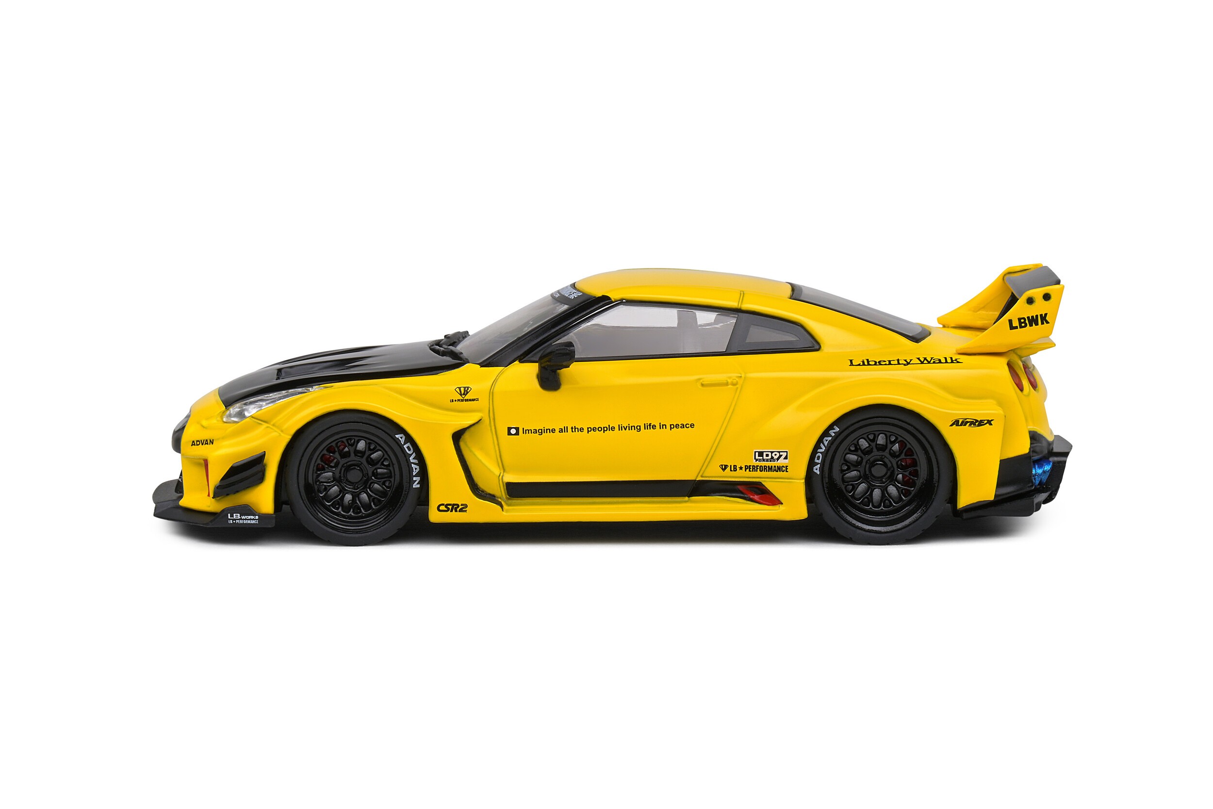 2019 Nissan GTR35 LBWK Silhouette - Ölçek : 1/43