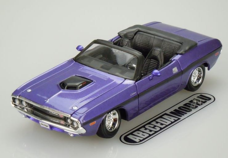 1970 Dodge Challenger R/T Convertible - Ölçek : 1/24