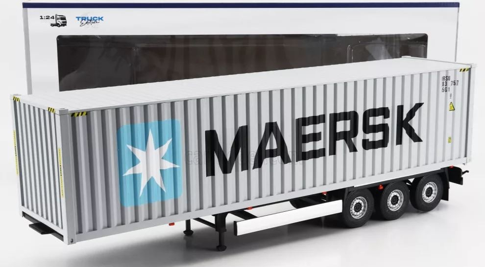 Maersk Container Trailer - Ölçek : 1/24