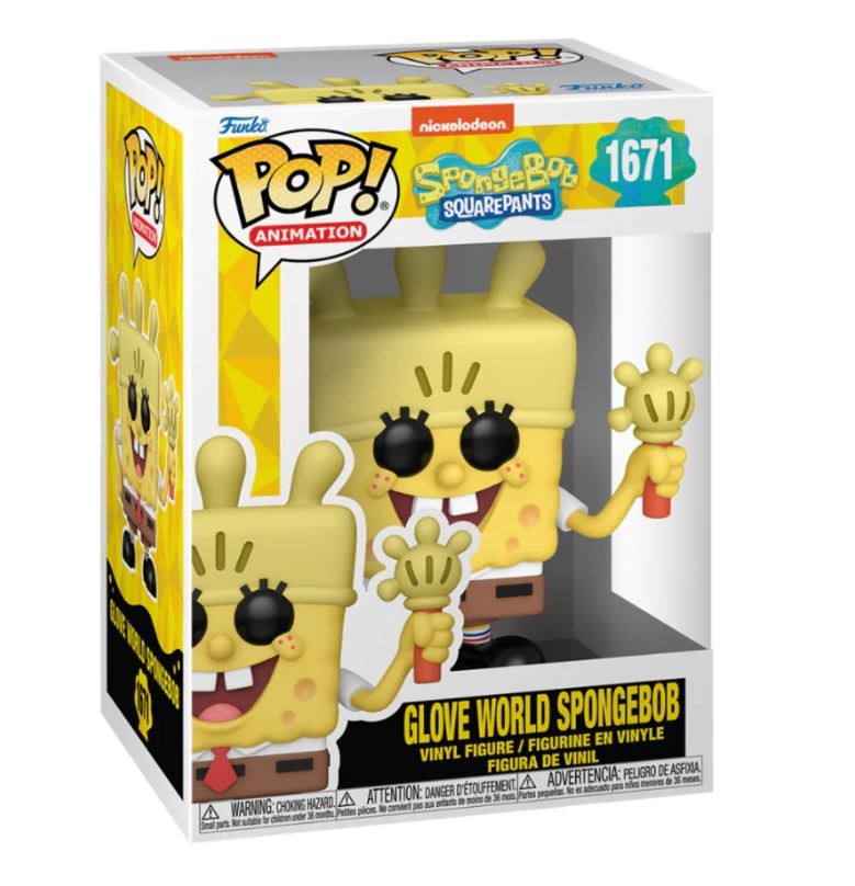 TV - Glowe World -  SpongeBob 