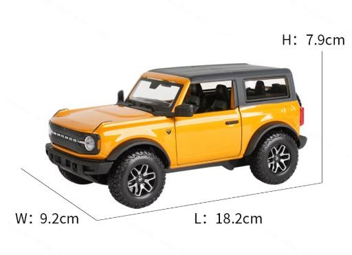 2021 Ford Bronco Badlands - Ölçek : 1/24