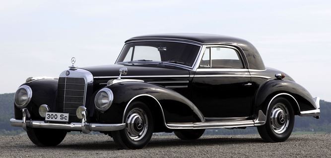 1955 Mercedes Benz 300 SC W188 Coupe