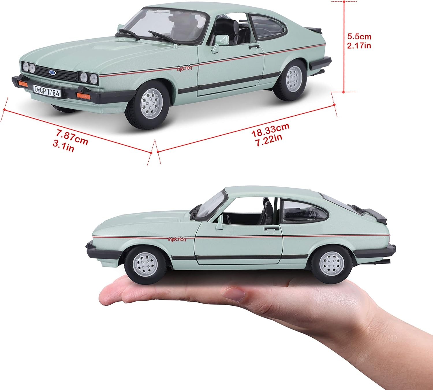 1982 Ford Capri - Ölçek : 1/24