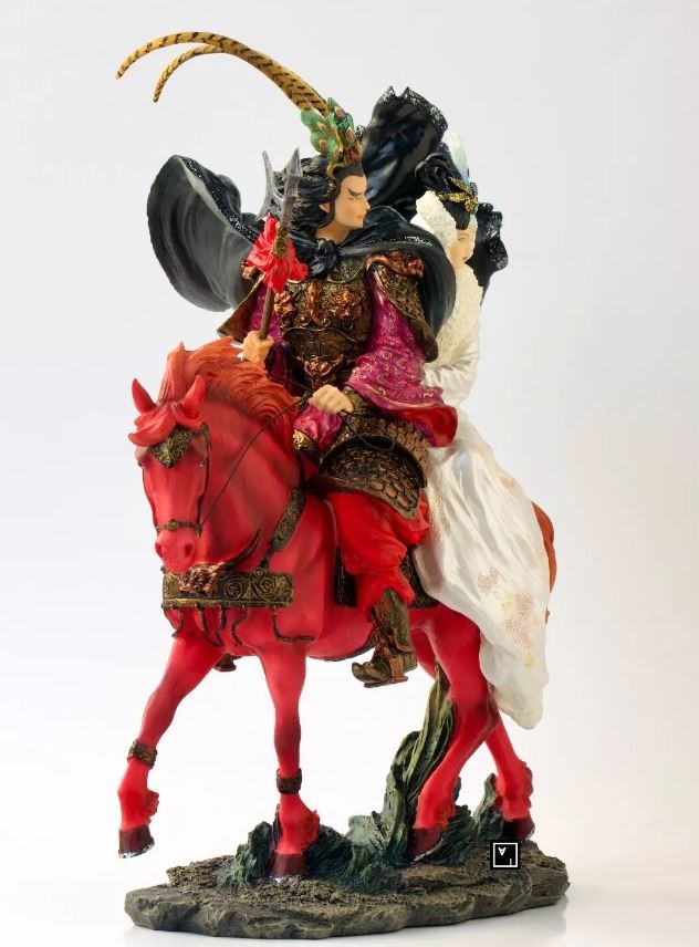 Üç Krallık Lu Bu ve Diao Chan - 33 cm