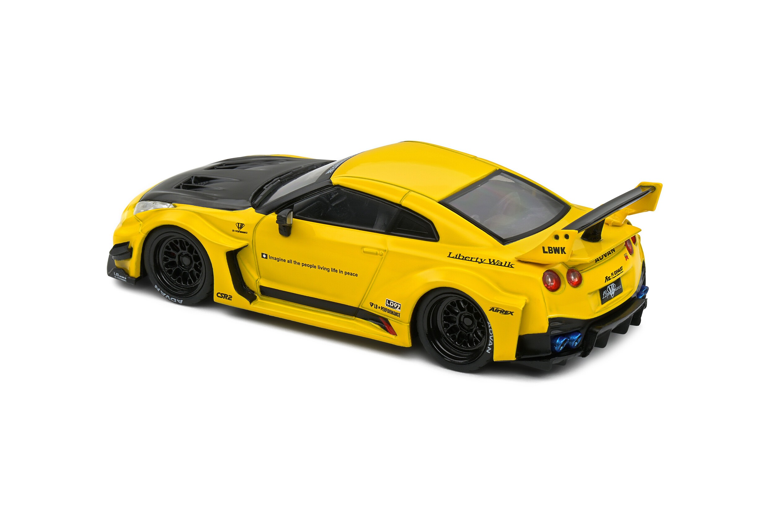 2019 Nissan GTR35 LBWK Silhouette - Ölçek : 1/43