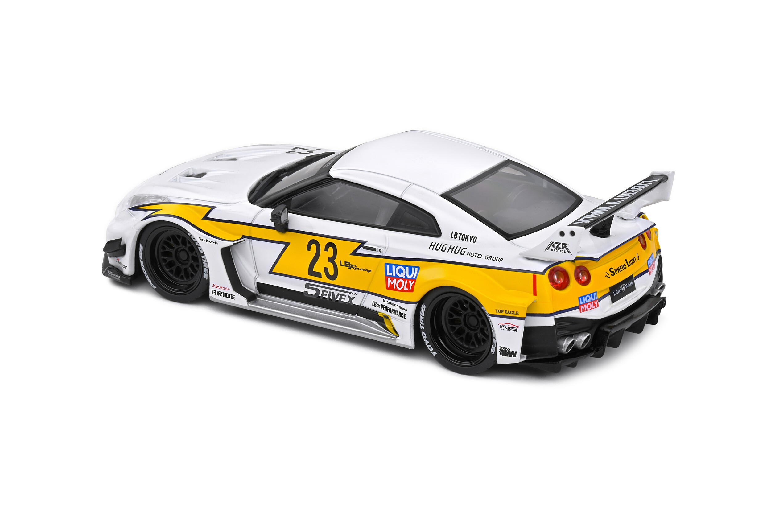 2019 Nissan GTR LBWK Silhouette - Ölçek : 1/43