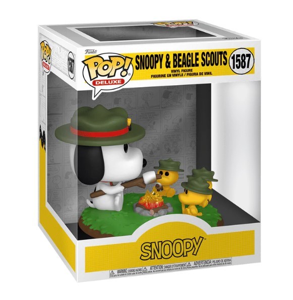 Television - Deluxe - Snoopy & Beagle Scouts (10 cm)