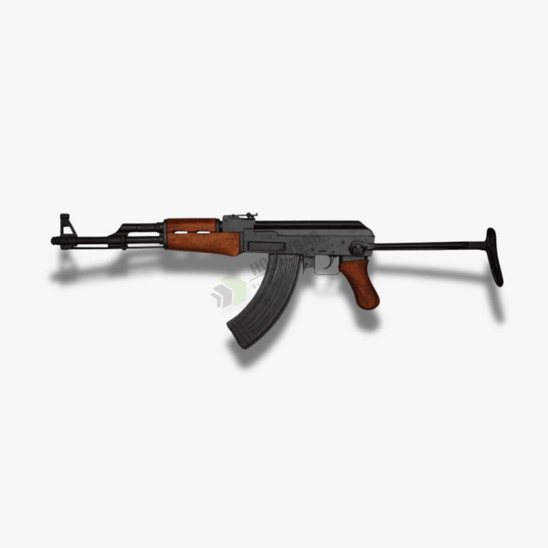 AK-47 Makineli Tüfek Seyyar Dipçikli  Rusya 1947 - Dekoratif