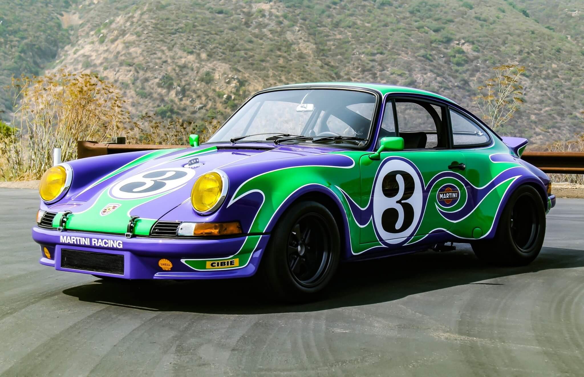 1973 Porsche - Purple Hippy Tribute 