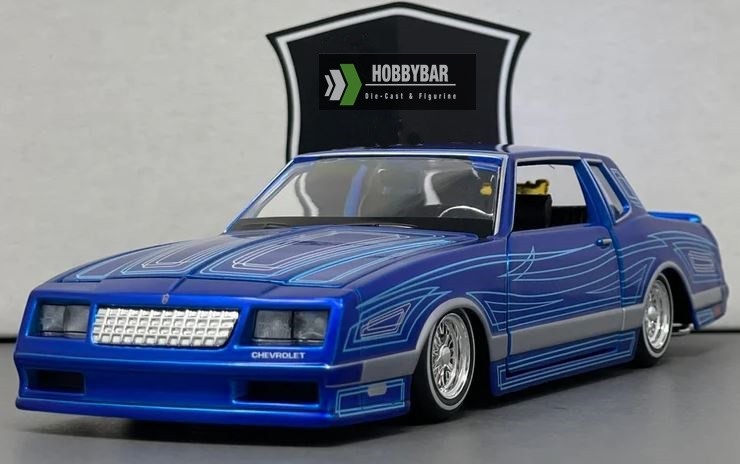 1986 Chevrolet Monte Carlo SS - Ölçek : 1/24