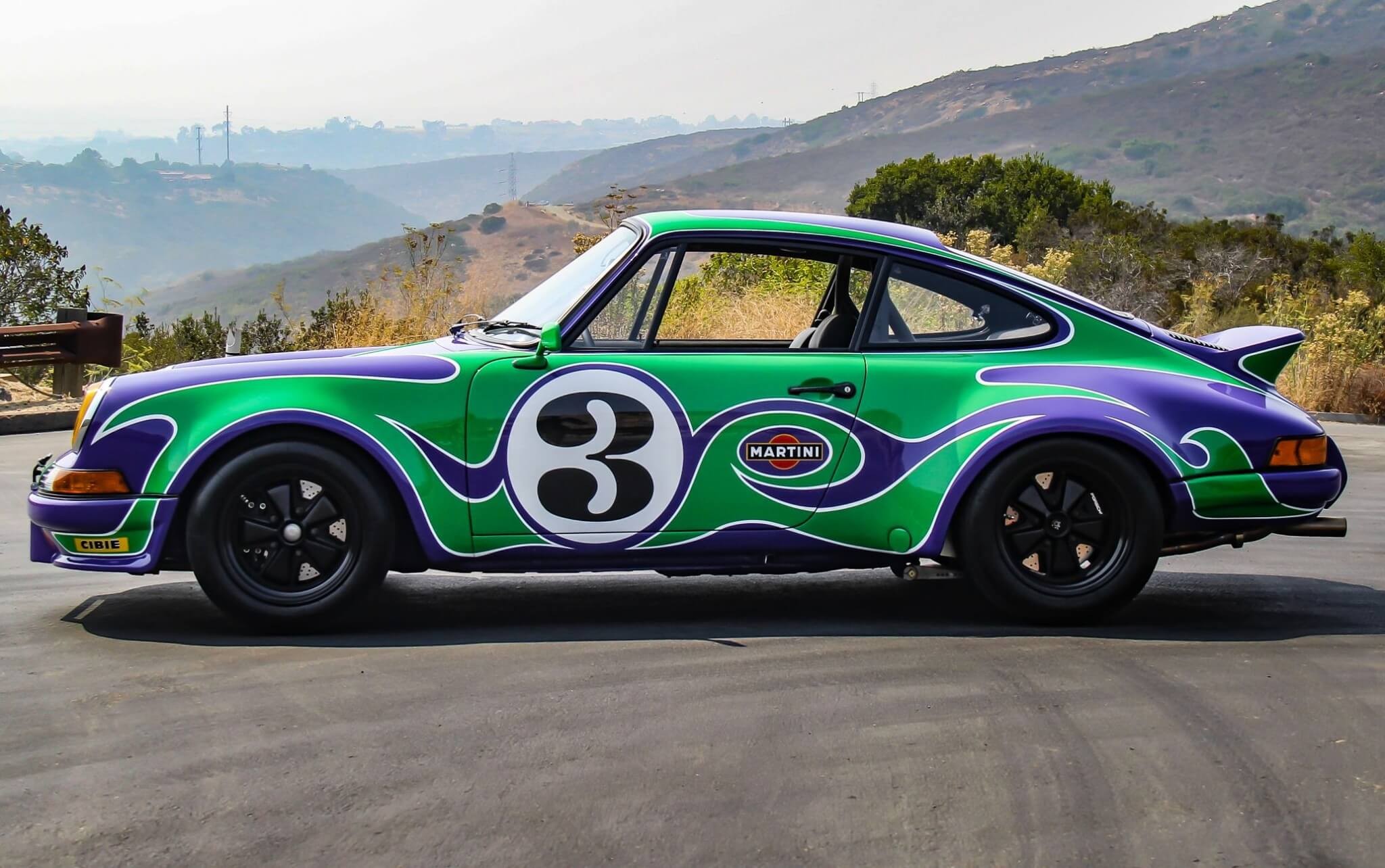 1973 Porsche - Purple Hippy Tribute 