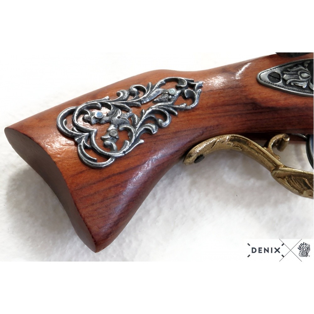 Flintlock Blunderbuss Tabanca 18.Yüzyıl Avusturya - Dekoratif