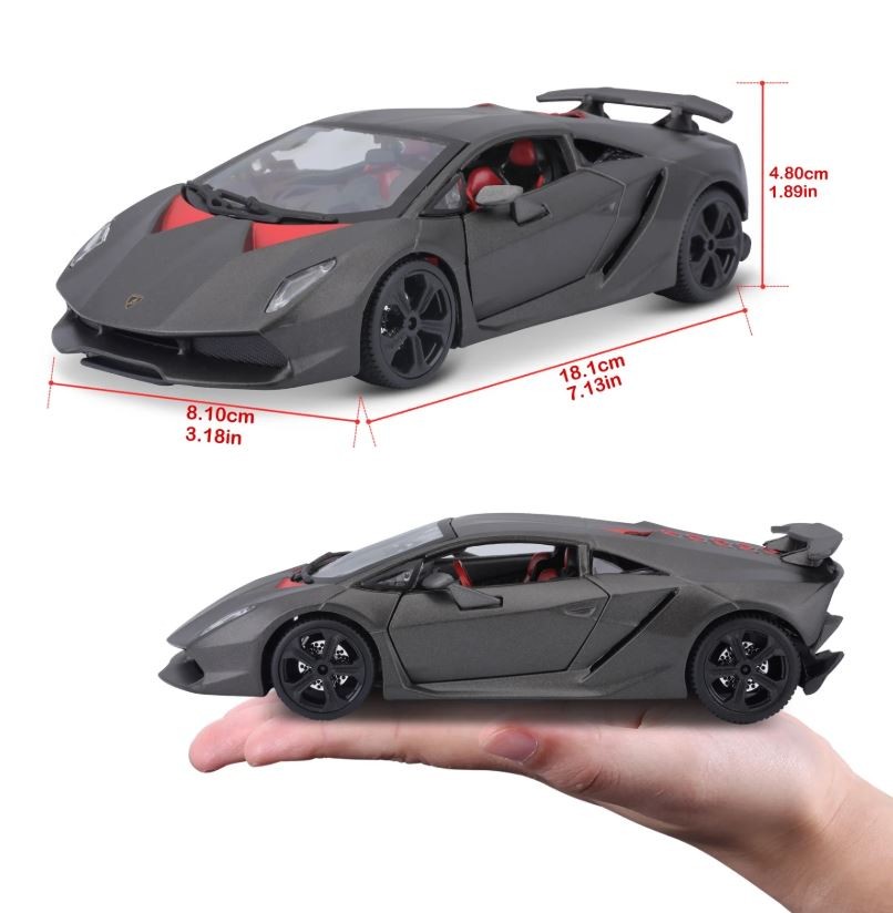 2012 Lamborghini Sesto Elemento - Ölçek : 1/24