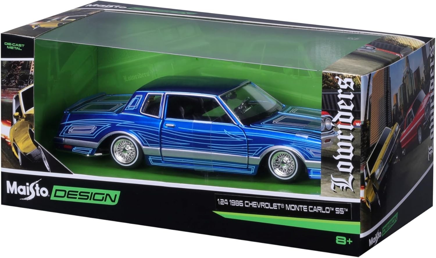 1986 Chevrolet Monte Carlo SS - Ölçek : 1/24