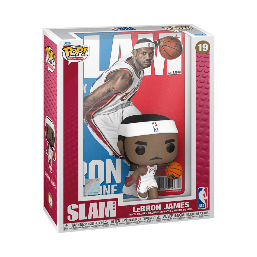 NBA - Cover Slam LeBron James 