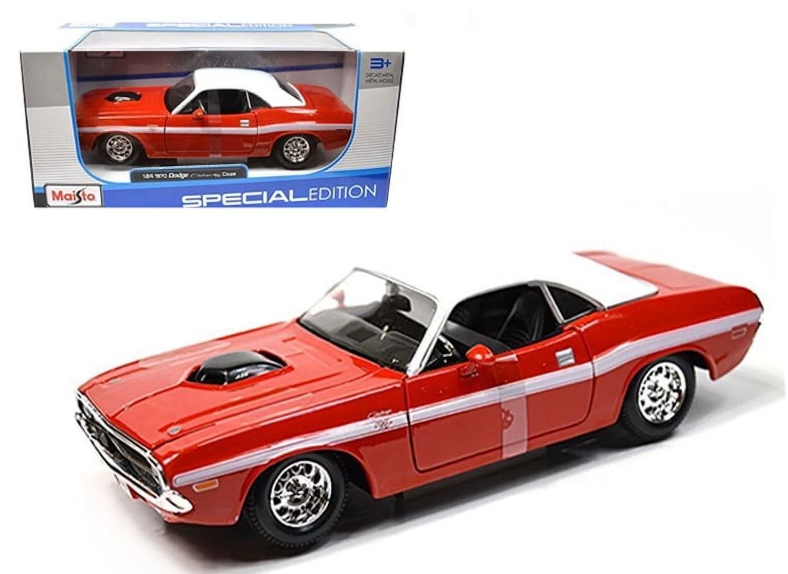 1970 Dodge Challenger R/T Coupe - Ölçek : 1/24