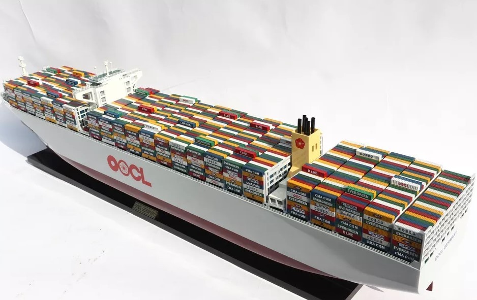 OOCL Germany Konteyner Yük Gemisi 100 cm